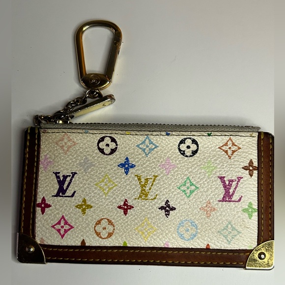 LOUIS VUITTON MONOGRAM MURAKAMI NOIR Sarah Wallet - Picture 7 of 9